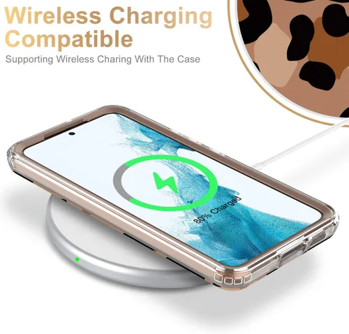 Miniatura 6 de ESDOT Funda para Samsung Galaxy S22 Plus, grado militar, prueba de caída de 21 pies, resistente con diseños de moda para mujeres y niñas, funda