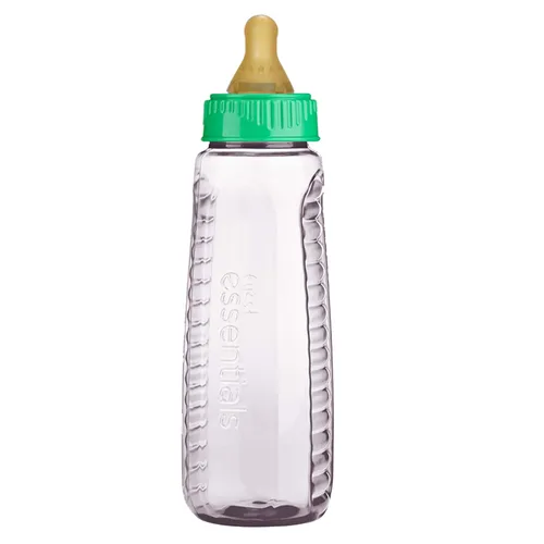 Miniatura 2 de NUK - Botella Gerber First Essentials Clearview en varios colores con pezón de látex, 9 onzas Transparente