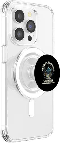 Miniatura 3 de Simmons Family Christmas Party Costume Group Matching Xmas PopSockets MagSafe PopGrip for iPhone