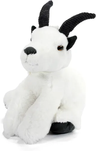 The Petting Zoo Peluche de cabra de montaña, regalos para niños, animales salvajes de vida silvestre, juguete de peluche de cabra de 9 pulgadas