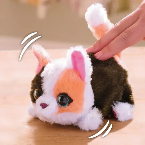 Miniatura 4 de furReal My Minis Kitty Juguete Interactivo, Pequeño Gatito de Peluche con Movimiento, Animales de Peluche, Juguetes para Niños de 4 Años en Adelante