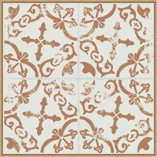 Miniatura 12 de Amanti Art Lienzo enmarcado para pared, azulejos de cerámica II de 16 x 16 pulgadas, por Melissa Wang, lienzo enmarcado para pared, obras de arte