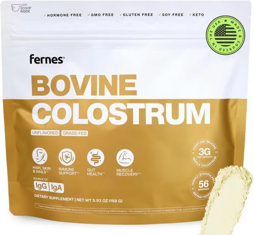 Miniatura 5 de Calostro de café en polvo para mujeres y hombres – Alimentado con pasto, ordeño bovino entero para el primer día – Sin OMG, sin soja, keto, sin