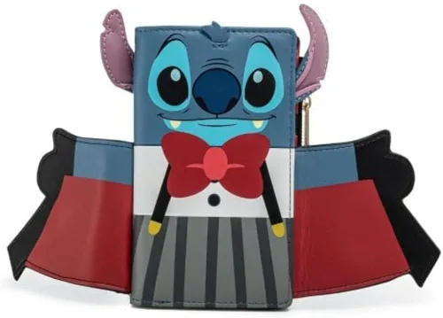 Miniatura 2 de Loungefly Disney Vampire Stitch Bowtie Wallet