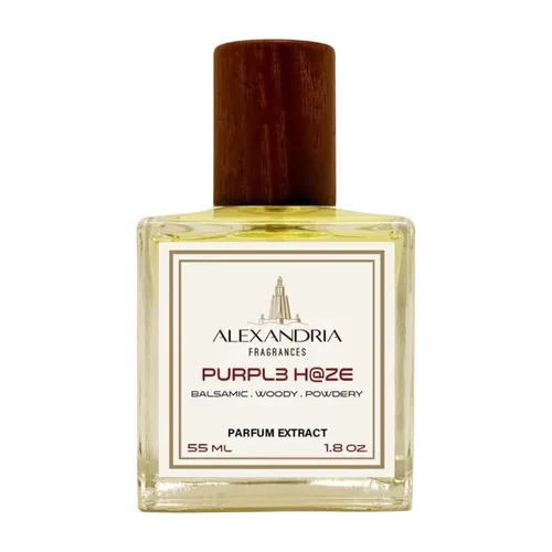 Alexandria Fragrances Purpl3 H@ze Perfume – Eau de Parfum de larga duración inspirado en la rosa, sándalo y mirra – Perfume premium para hombres y