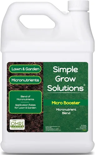 Fertilizante orgánico de micronutrientes para césped, soluciones simples de cultivo, fertilizante de jardín y césped, cultivador, jardinero,