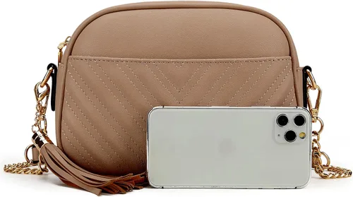 Miniatura 2 de lola mae Bolso bandolera acolchado, bolso de hombro de diseño moderno