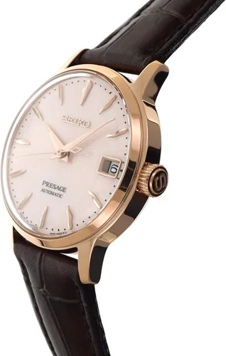 Miniatura 2 de SEIKO PRESAGE Automatic Ladies Cocktail 'Bellini' Rose Gold Watch SRP852J1
