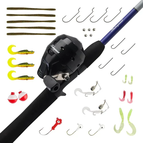 Miniatura 4 de Shakespeare Catch More Fish Combo de carrete y caña de pesca con kit Verde - Claro