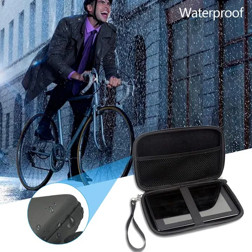 Miniatura 6 de 7 pulgadas duro GPS caso cremallera bolsa transporte viaje bolsa cubierta para 6" 7" navegación GPS Garmin DriveSmart 76 71 66 65 65T Dezl Otr 710