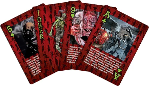 Miniatura 3 de Paradise Cay Publications, Inc. Cartas de juego - Baraja estándar de 52 cartas (Una historia de zombis)