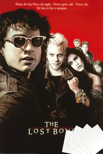 Miniatura 9 de The Lost Boys - Póster de película (estilo regular) (tamaño: 24" x 36") (póster laminado)