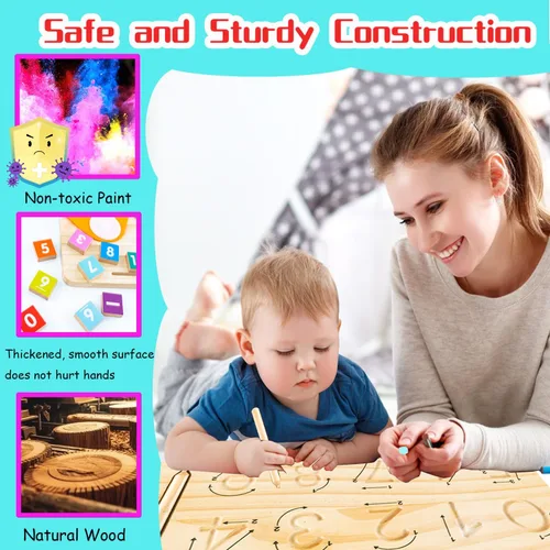 Miniatura 4 de Juguetes Montessori para niños de 3, 4 y 5 años, juguetes de aprendizaje preescolar para niños de 2 a 4 años, manipuladores educativos