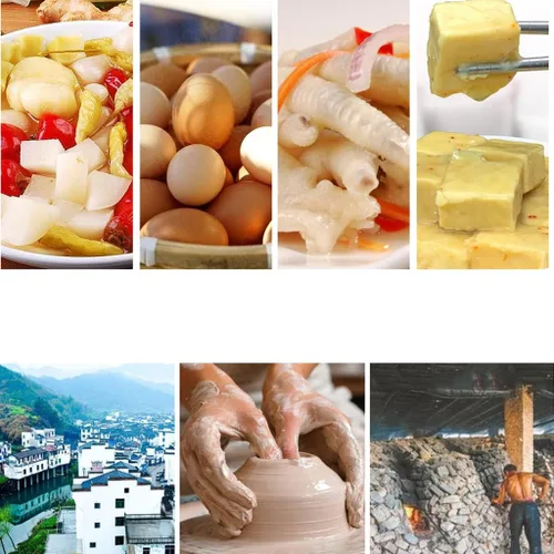 Miniatura 7 de Tarro de encurtido de porcelana china tradicional grande, olla de fermentación de cerámica natural para decapado, tarro de fermentación con sello