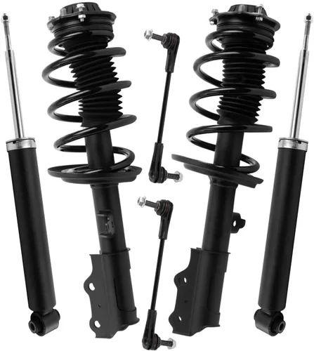 Miniatura 56 de Detroit Axle - Kit de puntales delanteros de 6 piezas para Ford Escape 2014-2019, 2 puntales y muelles helicoidales, 2 enlaces de barra