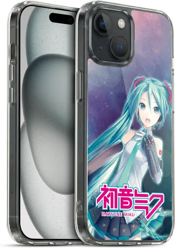 Miniatura 53 de Head Case Designs Licencia Oficial Hatsune Miku Gráficos Lindos Carcasa de Gel [Protección de Grado Militar] Compatible con Apple iPhone 7