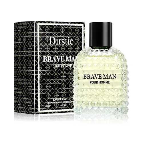 Miniatura 6 de Brave Man - Perfume natural para hombre Brave Man Pour Homme para hombre Eau de Parfum Colonia para hombres, gran sabor natural para uso diario