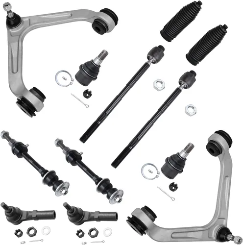 Miniatura 74 de Detroit Axle - Kit de extremo delantero para Ford 1998-2001 Explorer Mercury Mountaineer, 4 barras estabilizadoras delanteras y traseras, 2 brazos