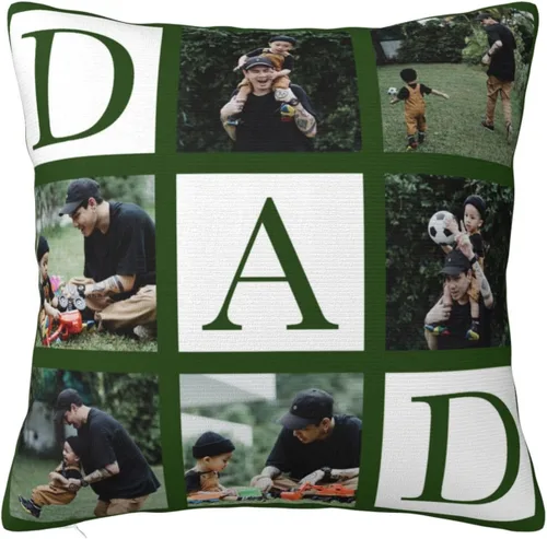 Miniatura 13 de Funda de almohada personalizada para regalos, funda de almohada personalizada con fotos, fundas de cojín para fotos, regalos personalizados
