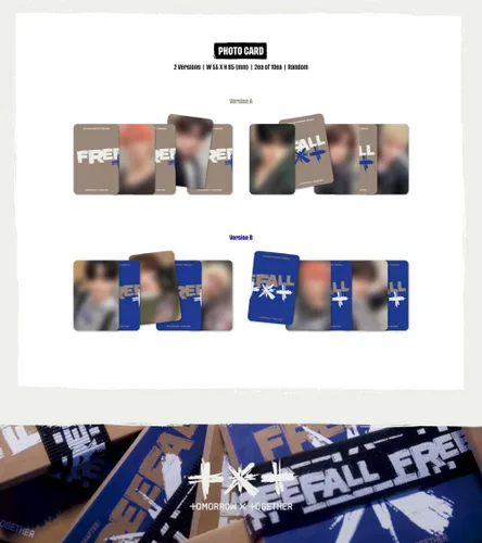 Miniatura 5 de TXT Tomorrow X Together - The Name Chapter : Freefall Weverse Albums ver. (Conjunto de 2 versiones)
