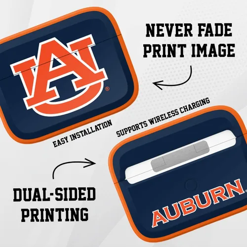 Miniatura 3 de Affinity Bands Auburn Tigers HDX - Funda compatible con Apple AirPods Pro 1 y 2 (clásico)