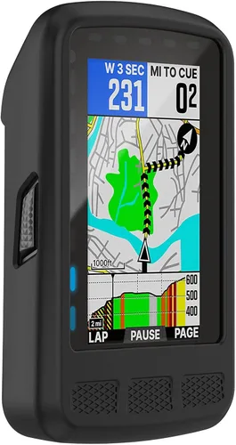 Miniatura 5 de Paquete de 4 fundas compatibles con Wahoo ELEMNT ROAM (no compatible con Roam V2), accesorios de silicona para computadora Wahoo ELEMNT ROAM