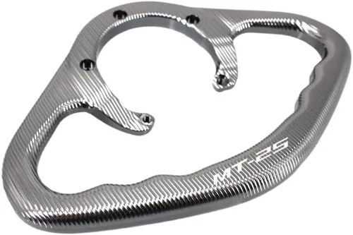 Miniatura 18 de F - Manijas CNC para pasajeros, para motocicleta, para Yamaha MT-07, MT-03, MT-09, MT-25, MT, 03, 07, 09, 25, MT09, MT03 Y (color negro MT-03)