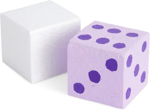 Miniatura 7 de Craft - Bloques de espuma de poliestireno, 36 piezas, 2.0 x 2.0 x 2.0 in