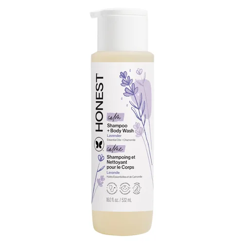 Miniatura 26 de Shampoo & jabón corporal Honest, Lavanda Dreamy súper calmante, 10 Onzas, 816645023966, Libre de fragancia, 1, 1