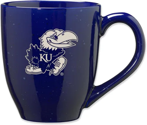 Miniatura 368 de Rico Industries NCAA Virginia Tech Hokies Maroon - Taza de café de cerámica grabada con láser, color del equipo, 16 onzas