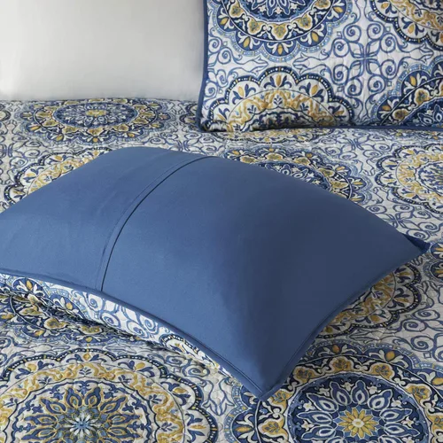 Miniatura 13 de Madison Park - Edredón moderno con diseño clásico para todas las temporadas, juego de cama transpirable y ligero, fundas a juego de almohada