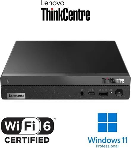 Miniatura 2 de Lenovo ThinKCentre neo 50q Gen 4 Tiny 1L Business Mini computadora de escritorio, 13ª generación Intel 8-Core i5-13420H (Beat i7-1355U), 8 GB DDR4