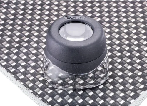Miniatura 4 de Carson Lupa Versaloupe 10x con soporte de enfoque (LH-30)