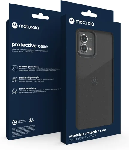 Miniatura 9 de Motorola Moto G Stylus 5G (2023) Funda Protectora Texturizada - Negro - Fundas de ajuste preciso que absorben los golpes para mejorar el agarre