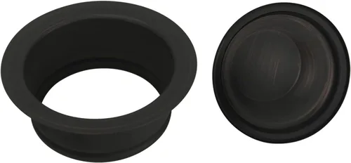 Miniatura 7 de Akicon Tapón de brida de eliminación de basura con acabado dorado de latón para fregadero de cocina, borde de desecho, ajuste de orificio de drenaje