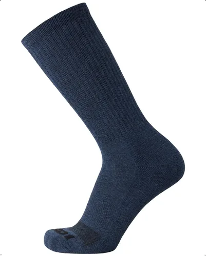 Miniatura 6 de AND1 Calcetines tipo tripulación para hombre - Paquete de 12 calcetines deportivos acolchados de alto rendimiento que absorben la humedad y son