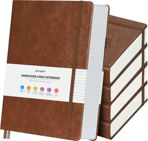 Miniatura 13 de Paquete de 5 Cuadernos de Diario con Puntos Bullet, 312 Páginas Numeradas Cuadernos de Cuadrícula de Puntos al Por Mayor, Papel de 100gsm Sin