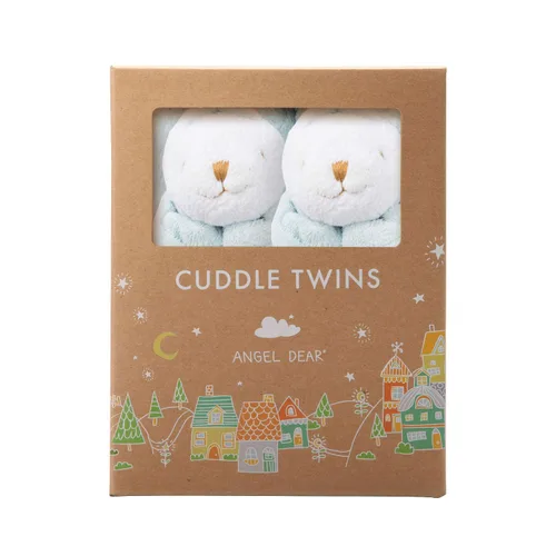 Miniatura 13 de Set de muñecos para abrazar Angel Dear, Cuddle Twins., Cordero rosado