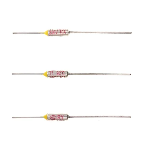 Miniatura 17 de Fusible térmico de temperatura metálica RY65 149.0 °F 149 ℉ 10A 250V 10 piezas