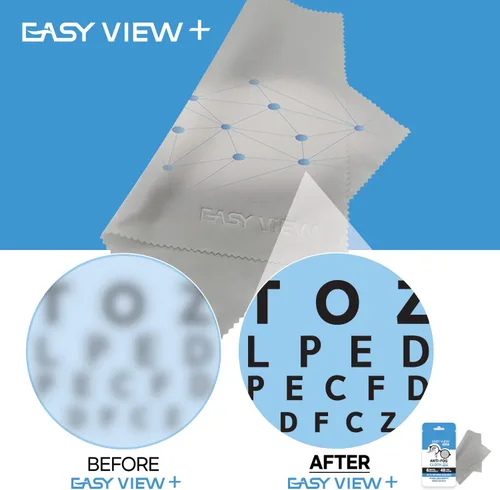Miniatura 5 de EASY VIEW + Paño de microfibra antivaho - Para gafas gafas casco de motocicleta lente de cámara