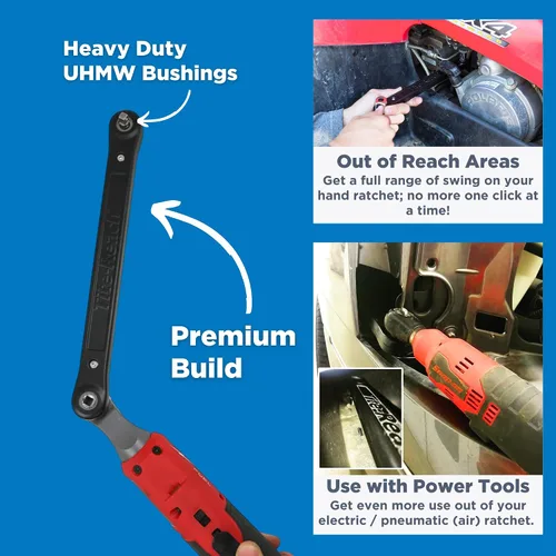 Miniatura 4 de TITE-REACH Llave de extensión profesional de 1/4 pulgadas