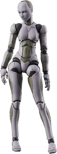 1000 Toys TOA Heavy Industries: Figura de acción sintética humana femenina a escala 1:12, multicolor