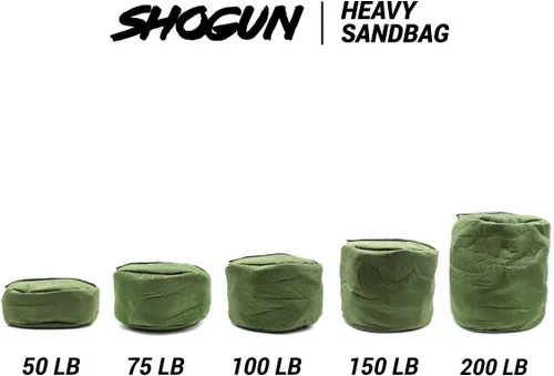 Miniatura 8 de Shogun Sacos de Arena para Entrenar – Saco de Arena de Entrenamiento Resistente para Entrenamiento con Pesas, Entrenamiento Cruzado, Strongman, Verde