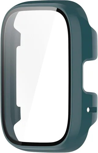 Miniatura 4 de Funda protectora compatible con Redmi Watch 3 Active/Redmi Watch 3 Lite, carcasa rígida de policarbonato templado de vidrio ultrafino, cubierta