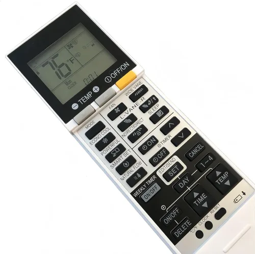 Miniatura 9 de Remoto de repuesto universal compatible con Mitsubishi Electric AC Aire acondicionado Control remoto SG15F SG15H SG162 PAR-SL100A-E SG176 SG20A