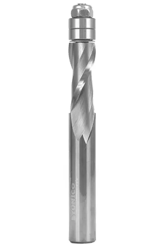 Miniatura 10 de YONICO Broca de carburo sólido para enrutador de corte empotrado en espiral de 1/4 pulgadas con corte superior de 1/4 pulgadas 14119