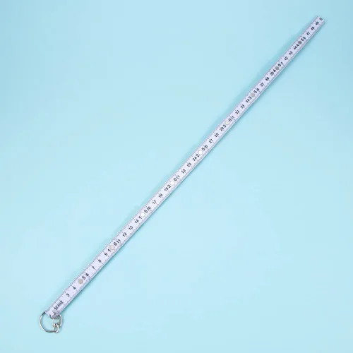 Miniatura 4 de Leadigol 2 llaveros de regla plegable, regla de plástico plegable portátil de 1.6 ft con llavero, herramienta de medición para mujeres y hombres