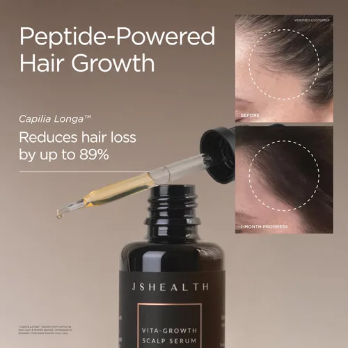 Miniatura 2 de JSHealth Vitamins Vita-Growth Suero para el cuero cabelludo para la densidad del cabello y vitalidad del cuero cabelludo - Suero para el cabello