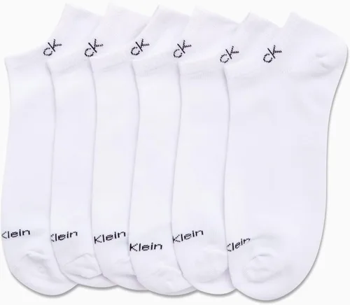 Miniatura 66 de Calvin Klein Calcetines para hombre, mezcla de algodón, acolchados, sin talla, forro de calcetines atléticos (6 unidades)