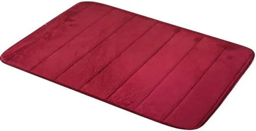 Miniatura 14 de Alfombra antideslizante de Baño De Terciopelo Coral, Alfombra Antideslizante Resistente De Espuma Viscoelástica, Para Puerta De Entrada De Cocina